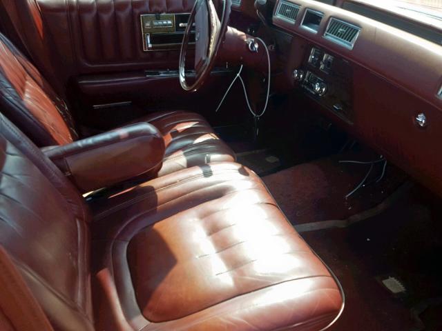 6S69B8Q453091 - 1978 CADILLAC SEVILLE ORANGE photo 5