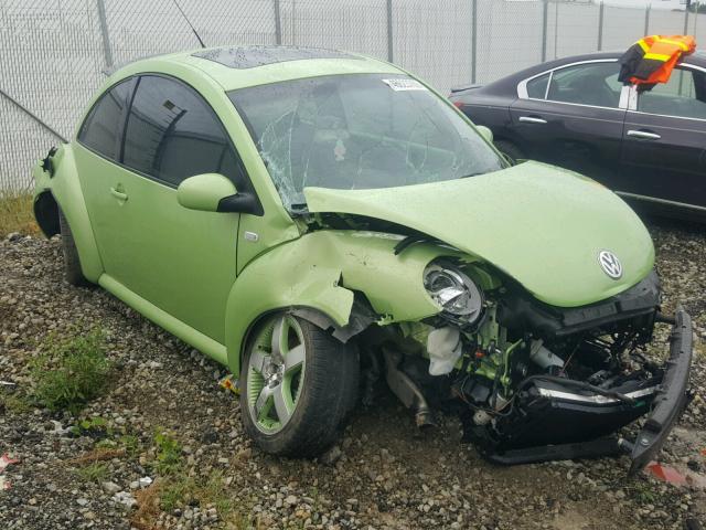 3VWCD21CX3M417324 - 2003 VOLKSWAGEN NEW BEETLE მწვანე ფოტო 1