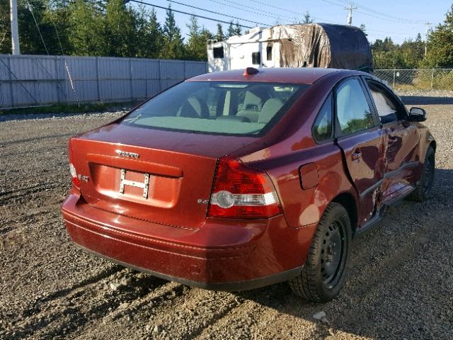 YV1MS382172291362 - 2007 VOLVO S40 2.4I RED photo 4