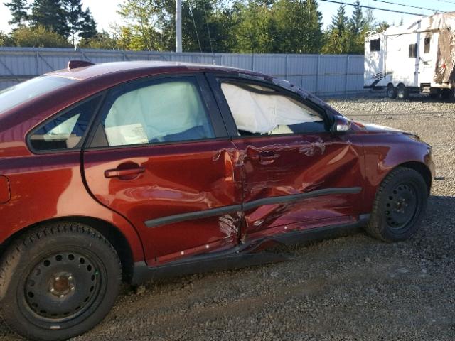 YV1MS382172291362 - 2007 VOLVO S40 2.4I RED photo 9