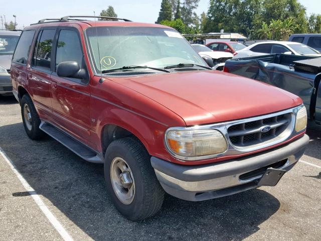 1FMZU32P2WZC00286 - 1998 FORD EXPLORER RED photo 1