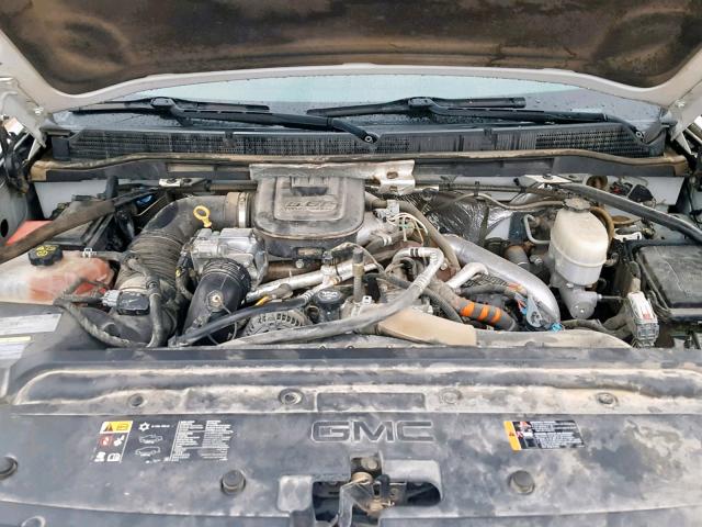 1GT424E8XFF549521 - 2015 GMC SIERRA K35 WHITE photo 7