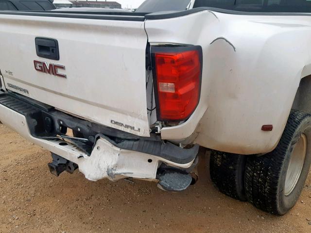 1GT424E8XFF549521 - 2015 GMC SIERRA K35 WHITE photo 9