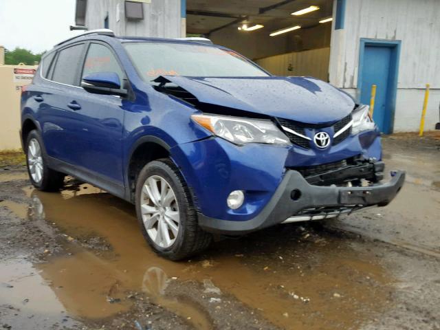 2T3DFREV2FW376163 - 2015 TOYOTA RAV4 LIMIT BLUE photo 1