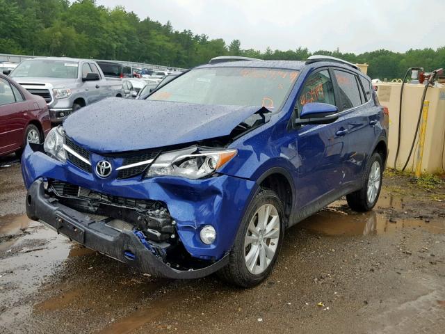 2T3DFREV2FW376163 - 2015 TOYOTA RAV4 LIMIT BLUE photo 2