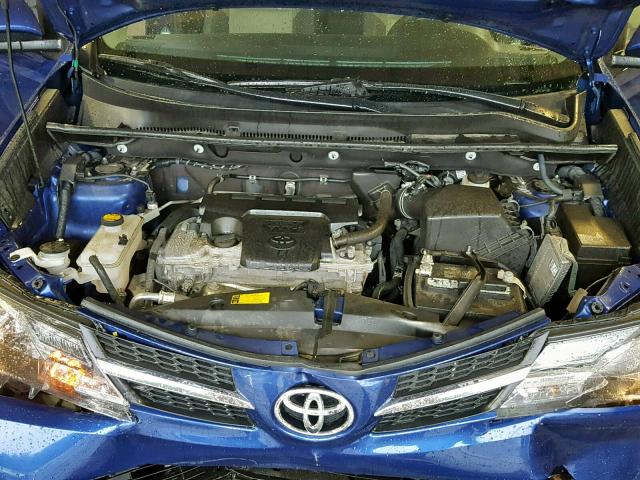 2T3DFREV2FW376163 - 2015 TOYOTA RAV4 LIMIT BLUE photo 7