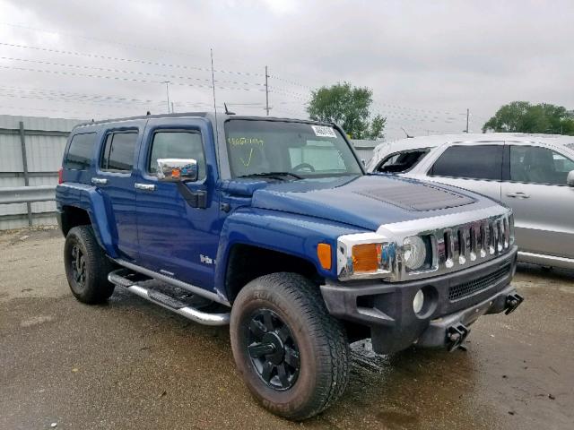 5GTDN136468172639 - 2006 HUMMER H3 BLUE photo 1