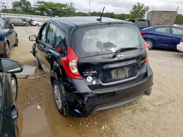 3N1CE2CPXHL381456 - 2017 NISSAN VERSA NOTE BLACK photo 3