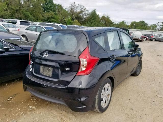 3N1CE2CPXHL381456 - 2017 NISSAN VERSA NOTE BLACK photo 4