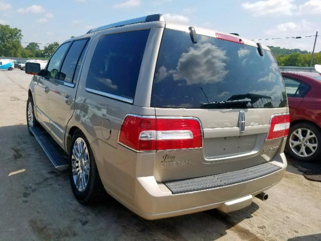 5LMFU28557LJ10599 - 2007 LINCOLN NAVIGATOR თაფლისფერი ფოტო 3