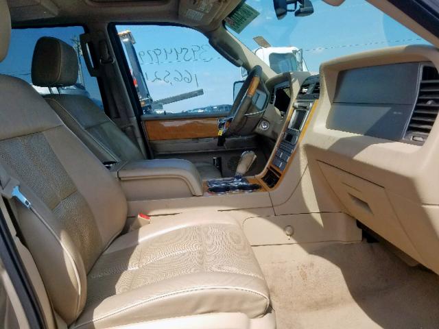 5LMFU28557LJ10599 - 2007 LINCOLN NAVIGATOR თაფლისფერი ფოტო 5
