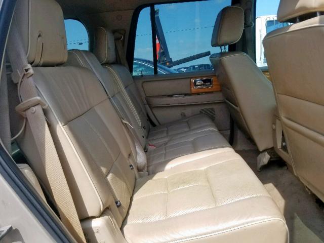 5LMFU28557LJ10599 - 2007 LINCOLN NAVIGATOR თაფლისფერი ფოტო 6