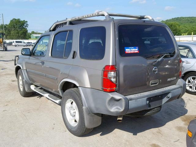 5N1ED28T13C653391 - 2003 NISSAN XTERRA XE TAN photo 3