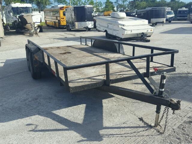 438US1620JS001138 - 1989 UTILITY TRAILER BLACK photo 1