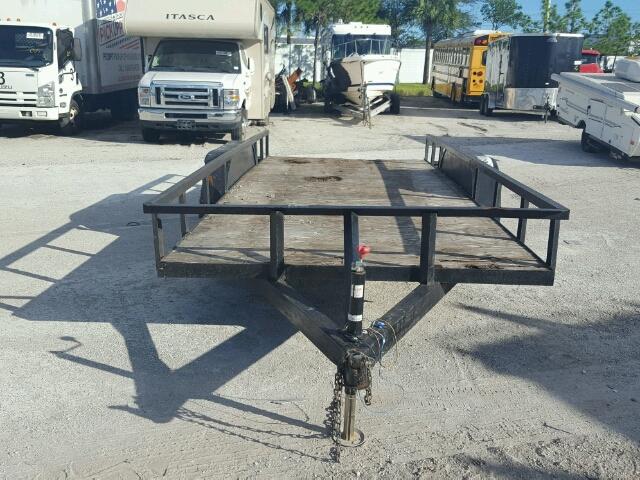 438US1620JS001138 - 1989 UTILITY TRAILER BLACK photo 2