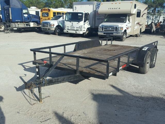 438US1620JS001138 - 1989 UTILITY TRAILER BLACK photo 3