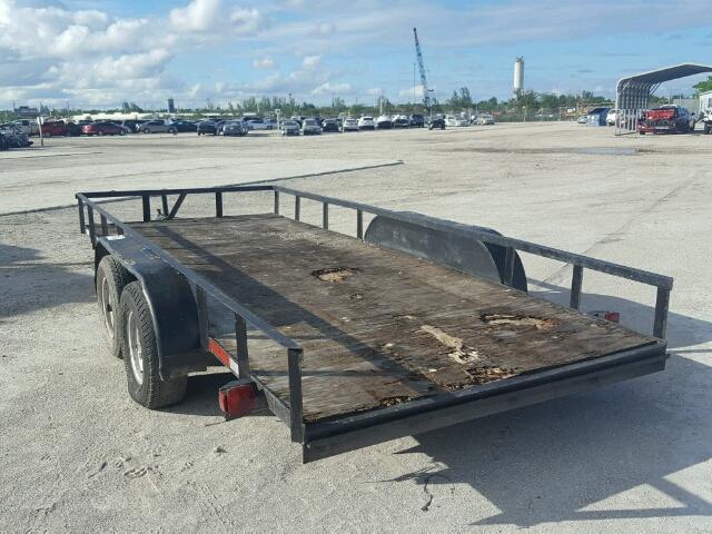 438US1620JS001138 - 1989 UTILITY TRAILER BLACK photo 4