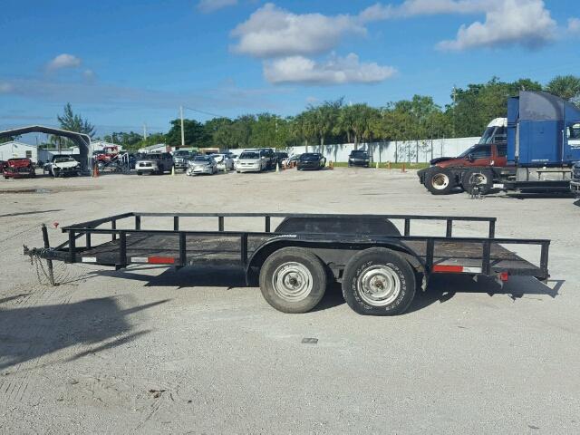 438US1620JS001138 - 1989 UTILITY TRAILER BLACK photo 8