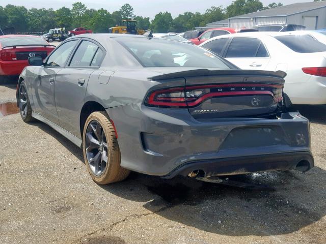 2C3CDXHG7KH512434 - 2019 DODGE CHARGER GT GRAY photo 3