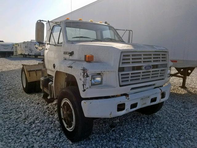 1FDYK87U7GVA34353 - 1986 FORD F8000 WHITE photo 1