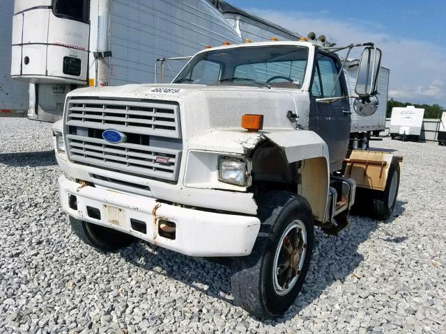 1FDYK87U7GVA34353 - 1986 FORD F8000 WHITE photo 2