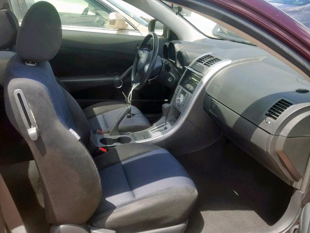 JTKDE167760142084 - 2006 TOYOTA SCION TC ბურგუნდია ფოტო 5