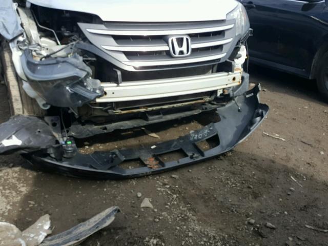 2HKRM4H72CH600580 - 2012 HONDA CR-V EXL SILVER photo 9