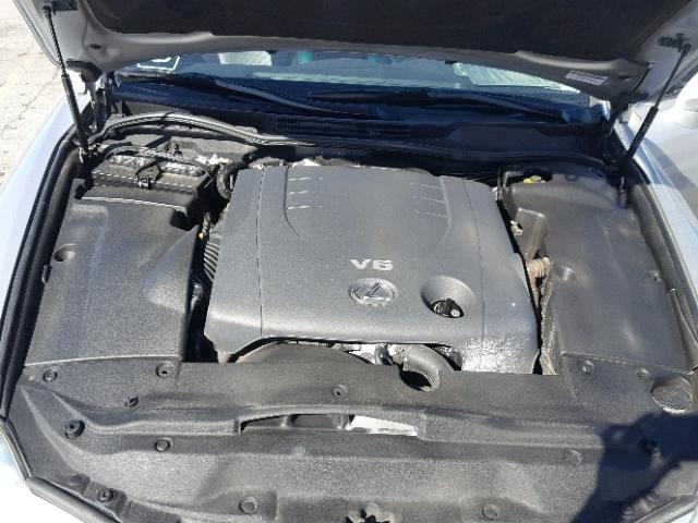 JTHCK262485016470 - 2008 LEXUS IS 250 SILVER photo 7