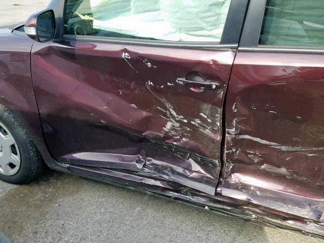 JTLZE4FE8CJ022558 - 2012 TOYOTA SCION XB იასამნისფერი ფოტო 10