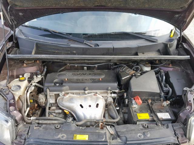 JTLZE4FE8CJ022558 - 2012 TOYOTA SCION XB იასამნისფერი ფოტო 7