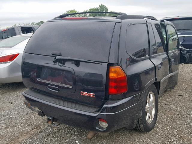 1GKDT13S182153664 - 2008 GMC ENVOY BLACK photo 4