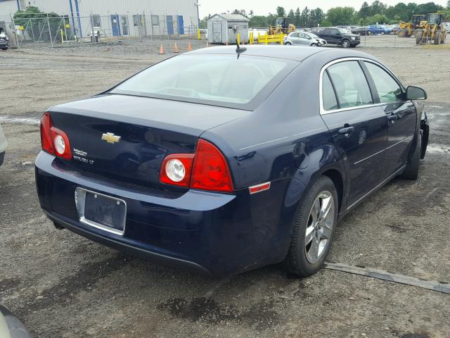 1G1ZC5EB9AF111109 - 2010 CHEVROLET MALIBU 1LT 蓝色 照片 4