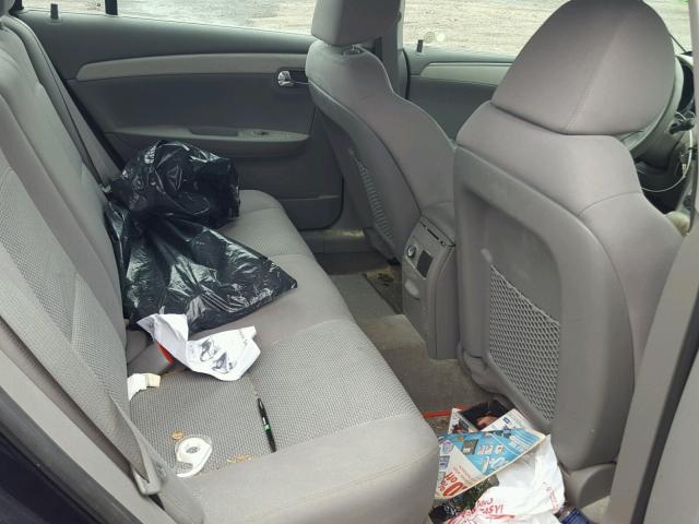 1G1ZC5EB9AF111109 - 2010 CHEVROLET MALIBU 1LT 蓝色 照片 6