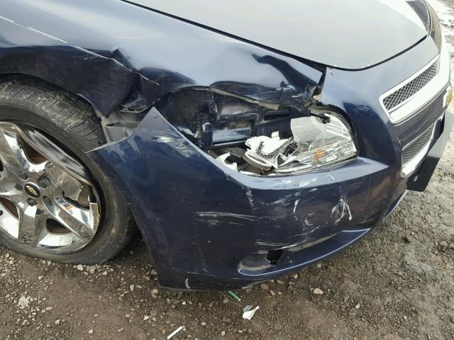 1G1ZC5EB9AF111109 - 2010 CHEVROLET MALIBU 1LT 蓝色 照片 9
