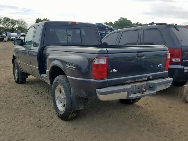 1FTZR15E01TA43079 - 2001 FORD RANGER SUP BLACK photo 3