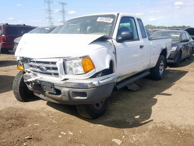 1FTYR14V03PB26746 - 2003 FORD RANGER SUP WHITE photo 2