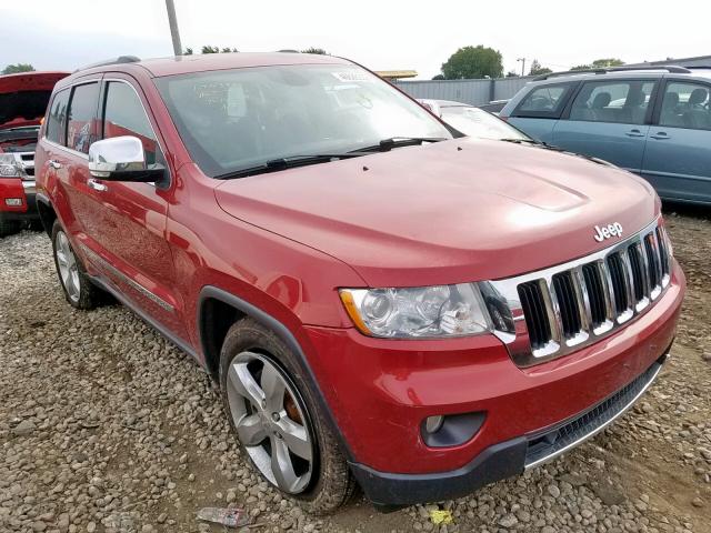 1J4RR5GT0BC581747 - 2011 JEEP GRAND CHER RED photo 1