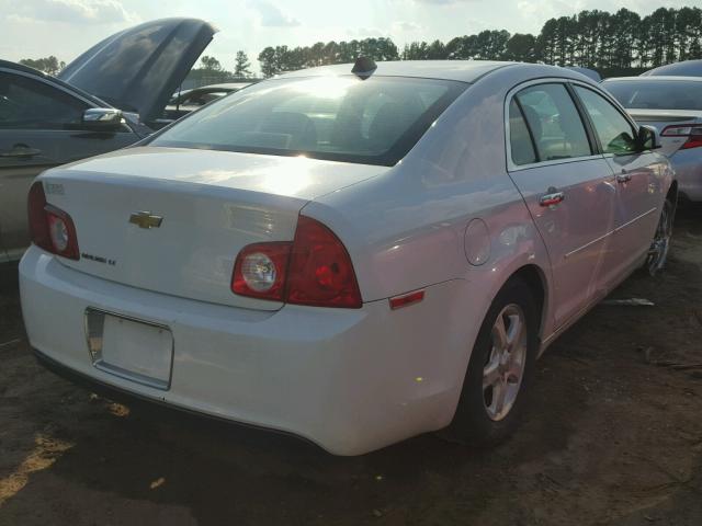 1G1ZC5E02CF161867 - 2012 CHEVROLET MALIBU 1LT WHITE photo 4