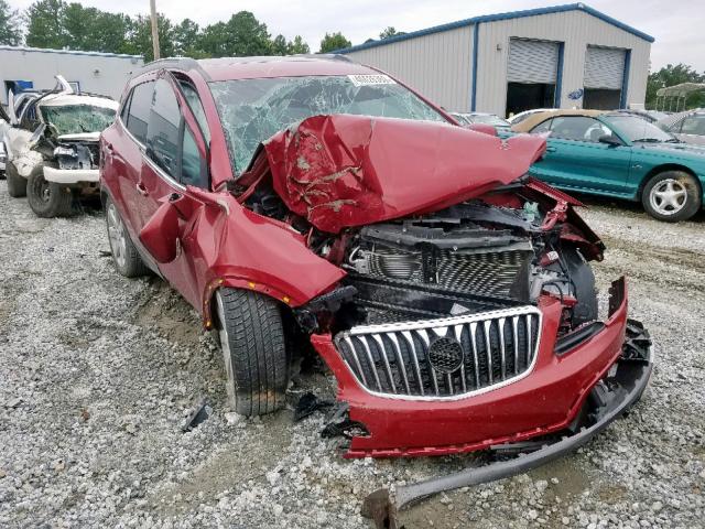 KL4CJCSB5FB124377 - 2015 BUICK ENCORE RED photo 1