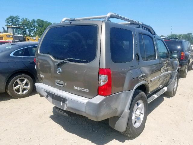 5N1ED28T92C552761 - 2002 NISSAN XTERRA XE TAN photo 4