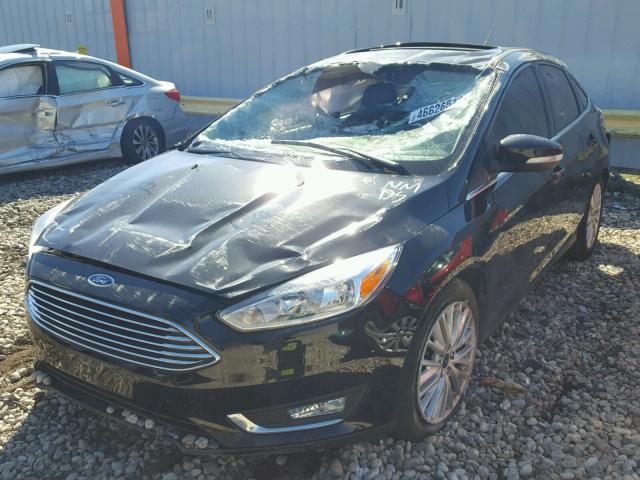 1FADP3J25HL339240 - 2017 FORD FOCUS TITA BLACK photo 2