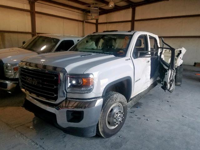 1GT42VC88GF153307 - 2016 GMC SIERRA K35 WHITE photo 2