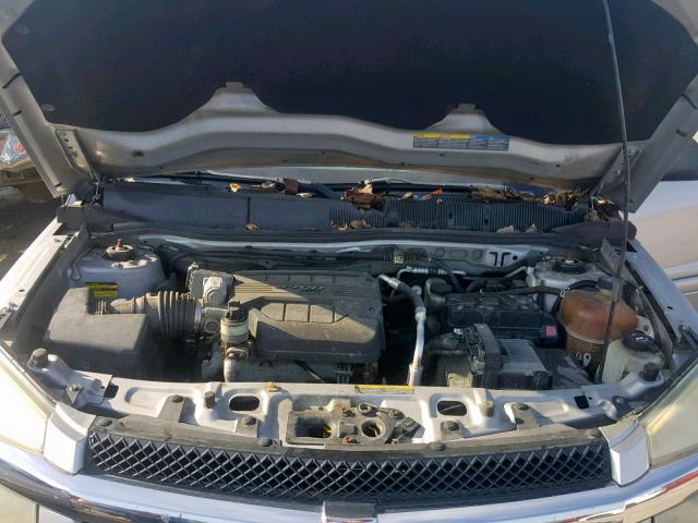 2CNDL73F556181804 - 2005 CHEVROLET EQUINOX LT SILVER photo 7