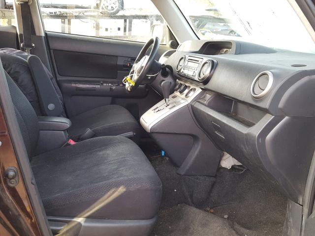 JTLKE50EX91090496 - 2009 TOYOTA SCION XB Bənövşəyi foto 5