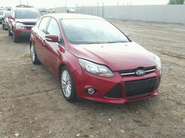 1FADP3N24DL123609 - 2013 FORD FOCUS TITA RED photo 1