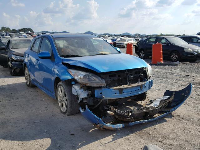 JM1BL1K58B1452435 - 2011 MAZDA 3 S BLUE photo 1