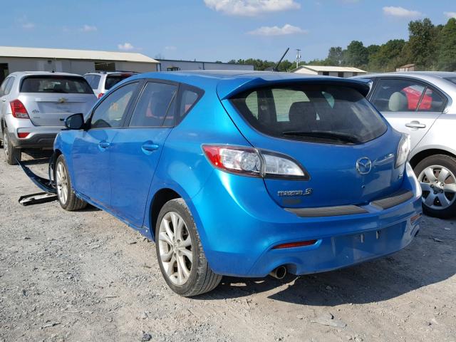 JM1BL1K58B1452435 - 2011 MAZDA 3 S BLUE photo 3