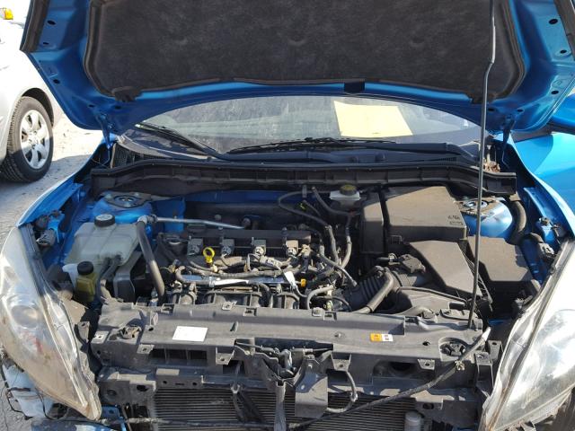 JM1BL1K58B1452435 - 2011 MAZDA 3 S BLUE photo 7