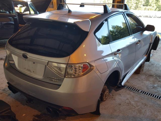 JF1GR7E6XDG203569 - 2013 SUBARU IMPREZA WR SILVER photo 4