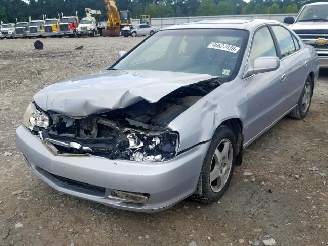 19UUA56642A045190 - 2002 ACURA 3.2TL SILVER photo 2